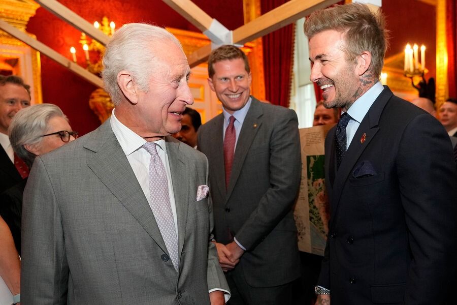 David Beckham Officially Knighted