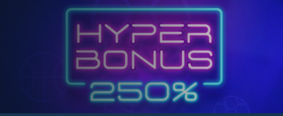 1xBet Hyberbonus - Get Up to 250% Extra