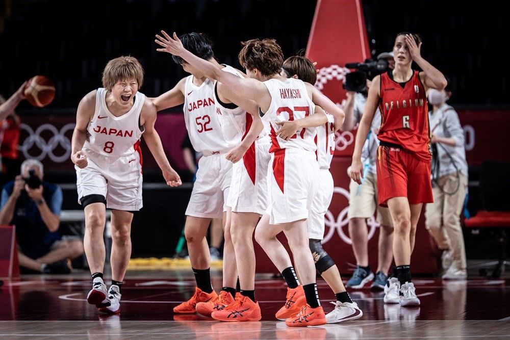 Japanese women taken down Belgium in basketball thriller