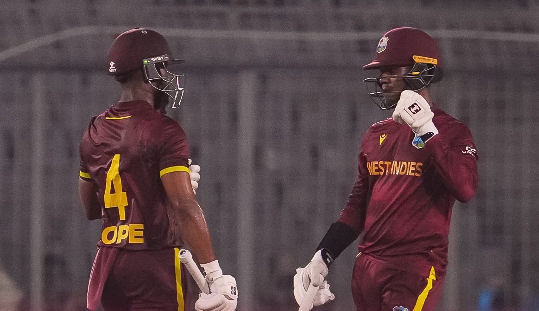 Hosein Holds Nerve as West Indies Edge Bangladesh in Dramatic Super Over