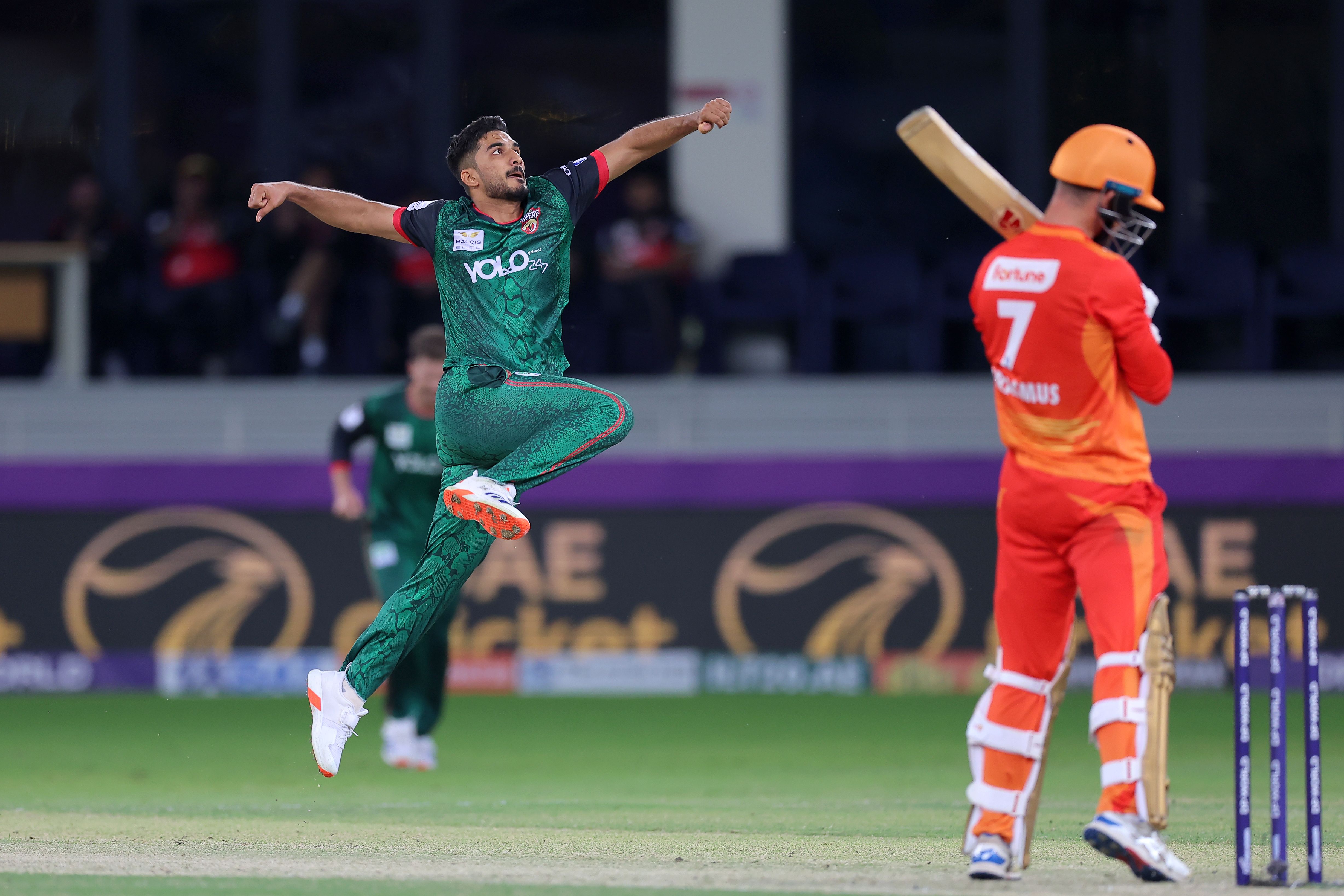 ILT20: Desert Vipers Make It Five on the Bounce as Tanveer, Curran Sink Gulf Giants