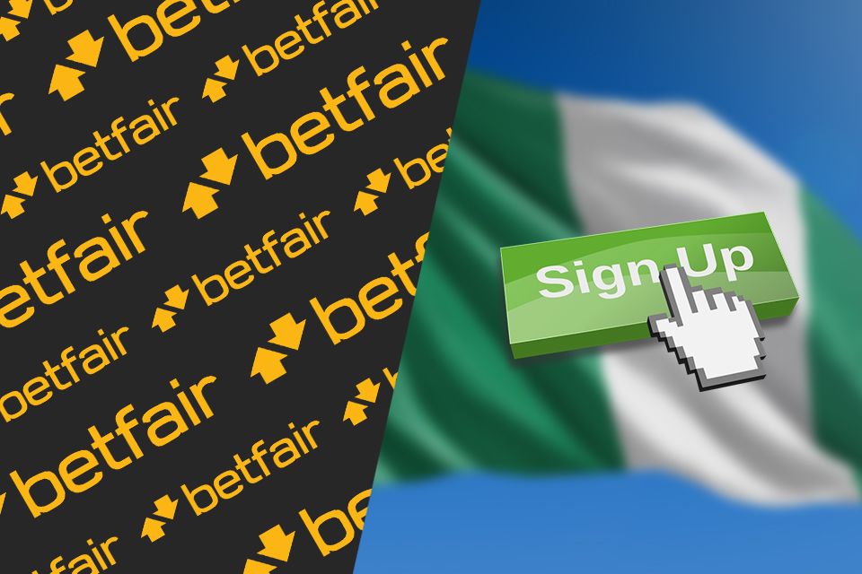 Betfair Nigeria sign-up
