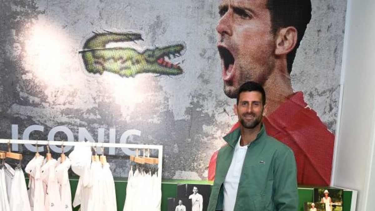 Lacoste Changes Its Logo to Honor Djokovic