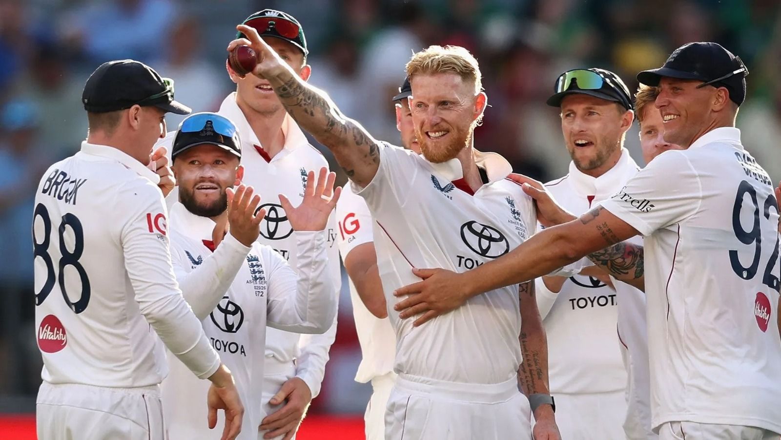 Ben Stokes Strikes Back After Mitchell Starc Storm as Perth Test Explodes Into Chaos