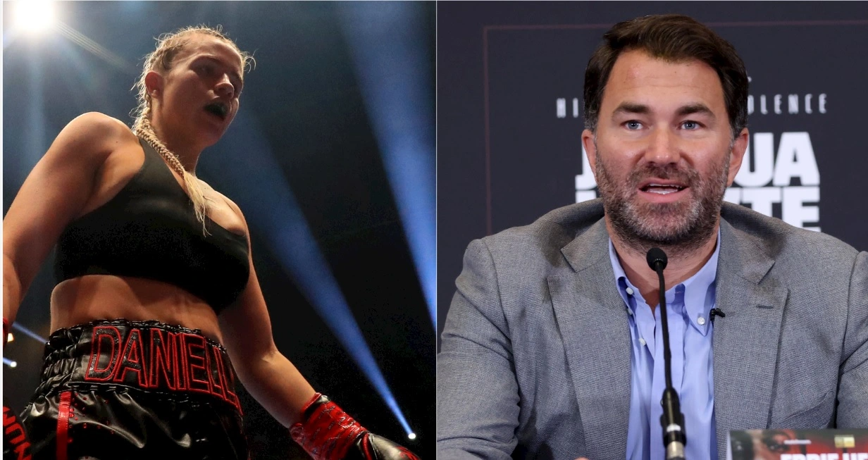 Hearn on Hemsley Flashing Her Breasts after Win: I Hate It