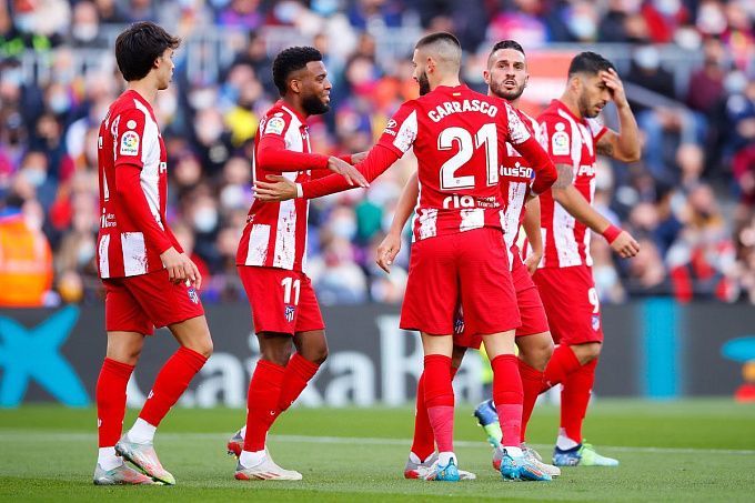 Atlético madrid vs osasuna