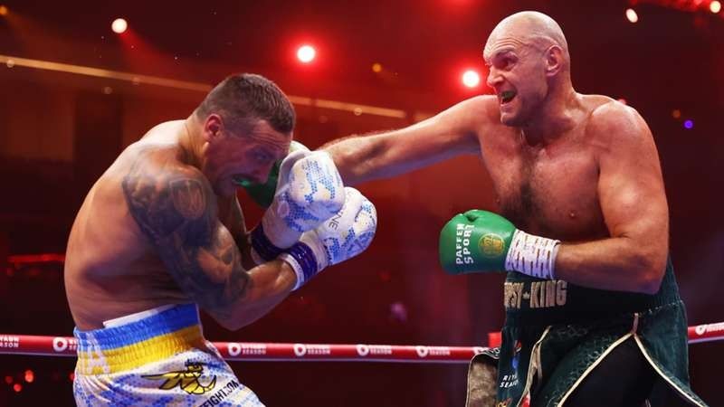 Fury Breaks Usyk's Jaw In Fight, Ukrainian Hospitalized