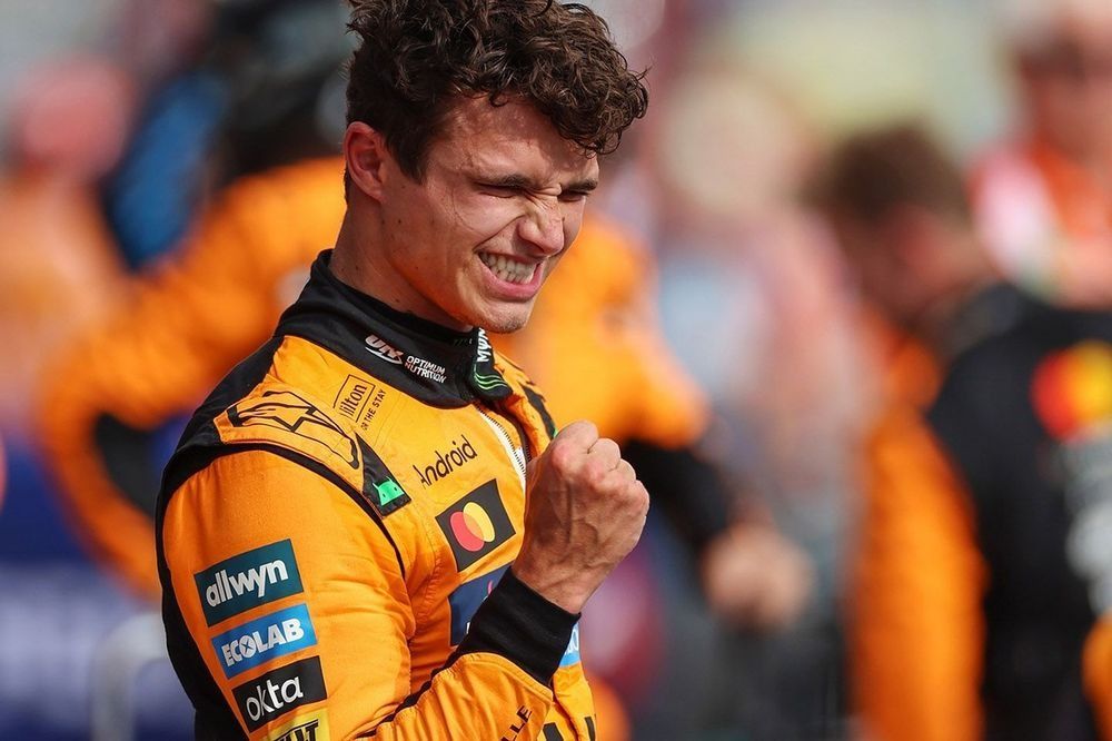 Norris Sets Fastest Time in Second Practice at Dutch Grand Prix