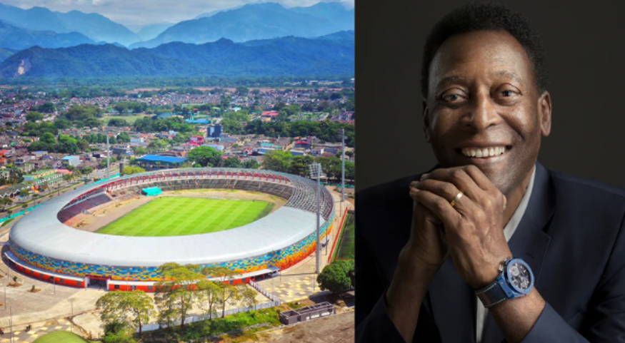 En Colombia ya hay un estadio en honor a Pelé, la FIFA se pronunció