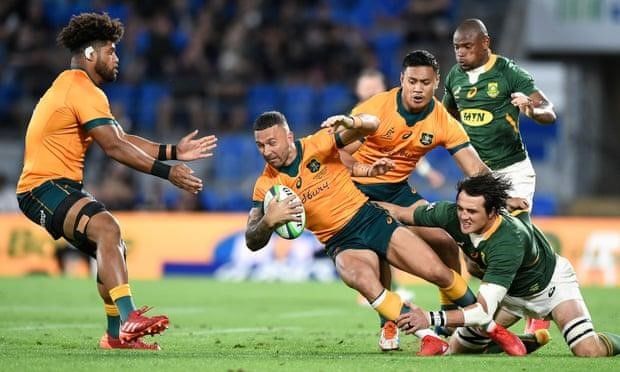 Rugby Championship: Australia overcomes South Africa in thriller