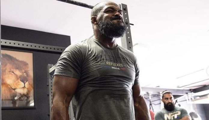 UFC Champion Jon Jones Is Back To Training After Injury