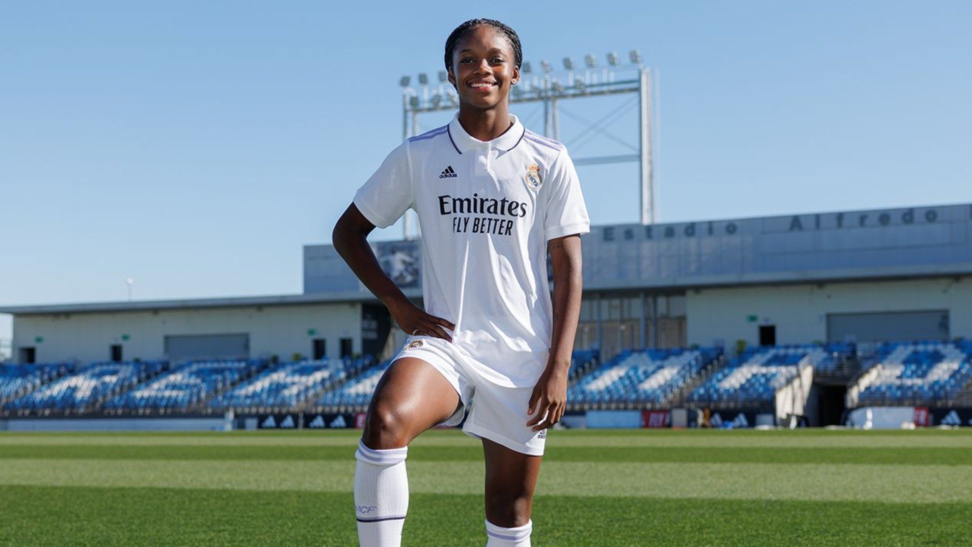 El Real Madrid presentó oficialmente a la colombiana Linda Caicedo 