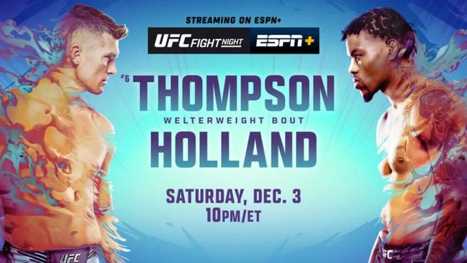 Results of UFC on ESPN 42: Thompson vs Holland