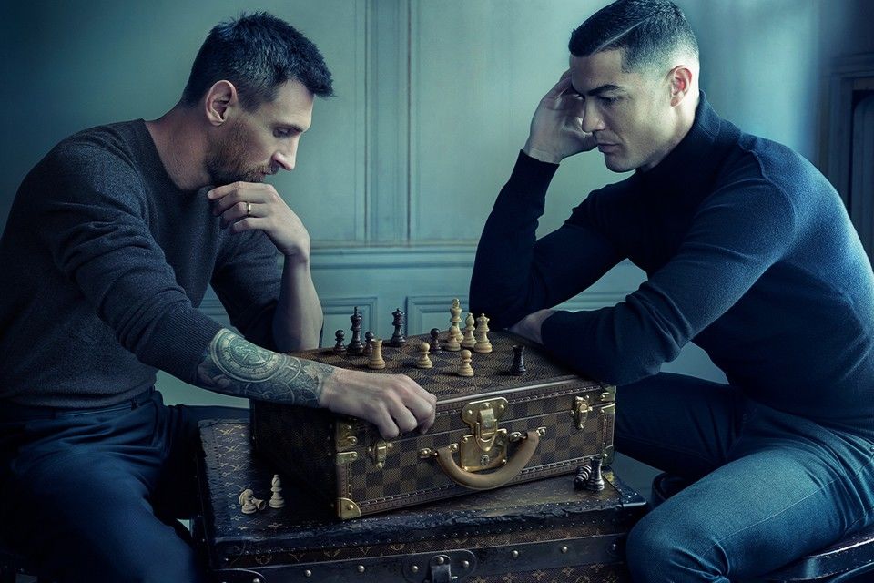 After chess photoshoot, Ronaldo says he would like to checkmate Messi on the field