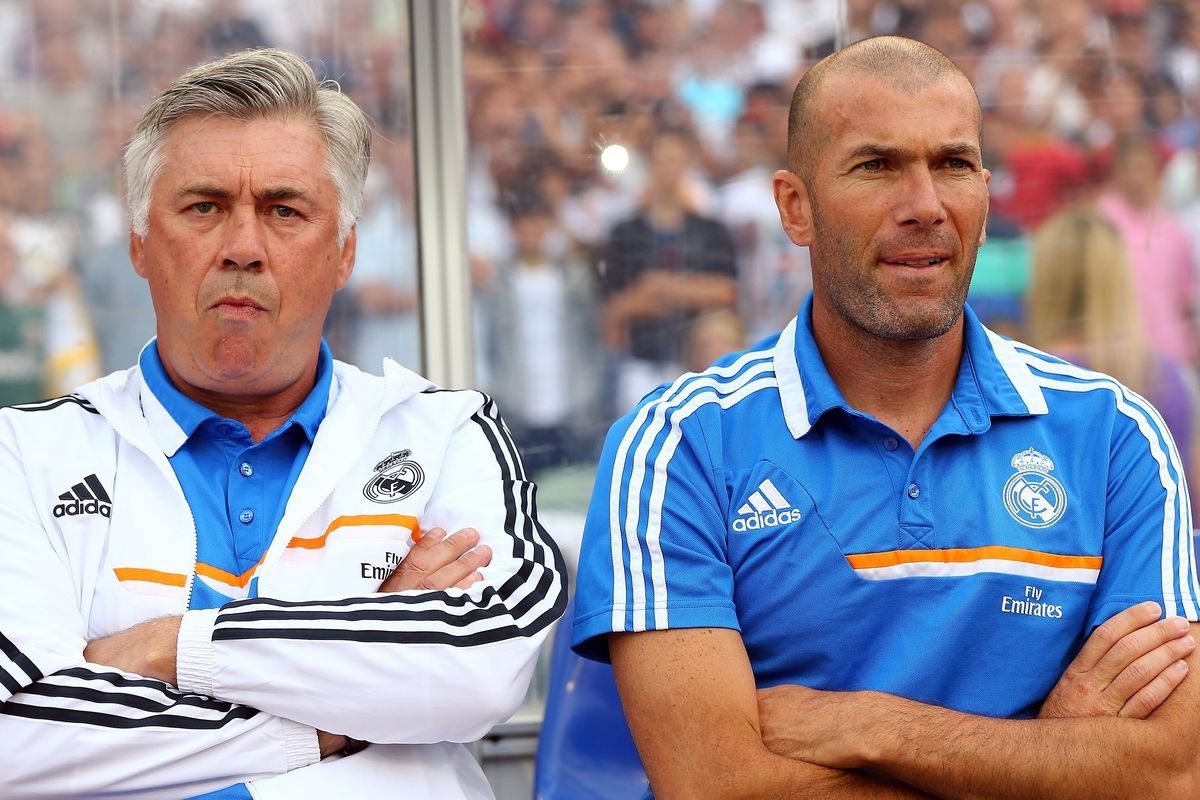 Ancelotti Names Zidane Best Footballer He Worked With