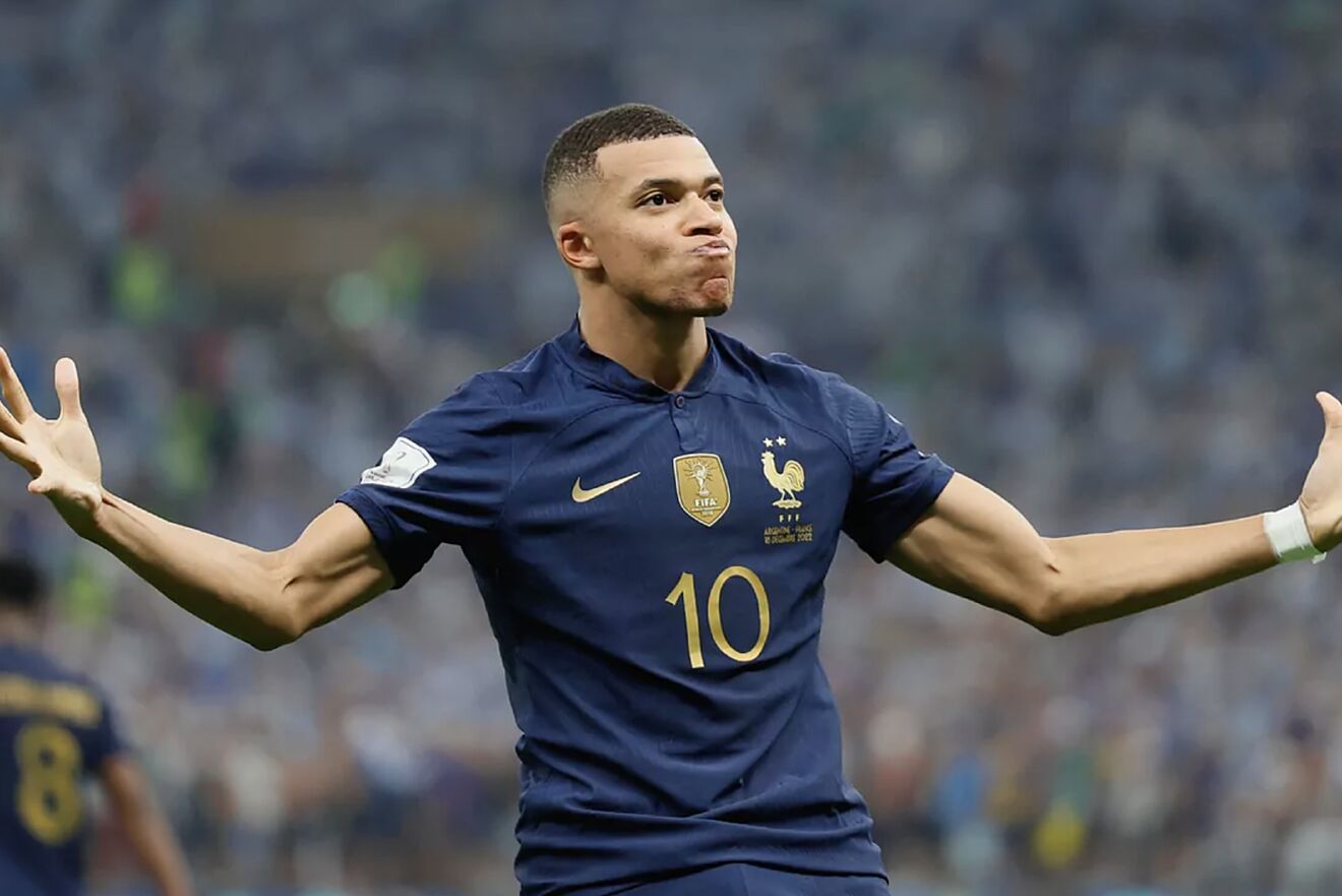 Mbappé repeats Argentine goalkeeper Martinez's 2022 World Cup obscene gesture