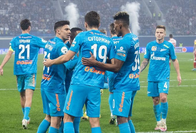 Zenit vs Spartak. Pronostico, Apuestas y Cuotas│27 de noviembre de 2022  