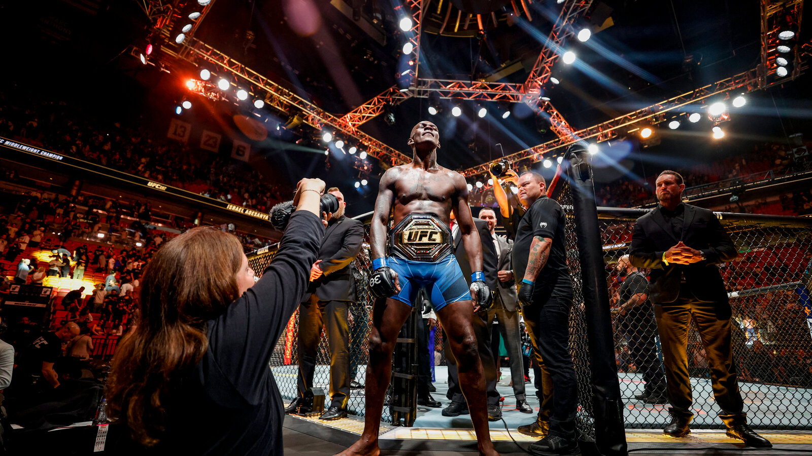 UFC champion Jones names Adesanya his favorite fighter in UFC