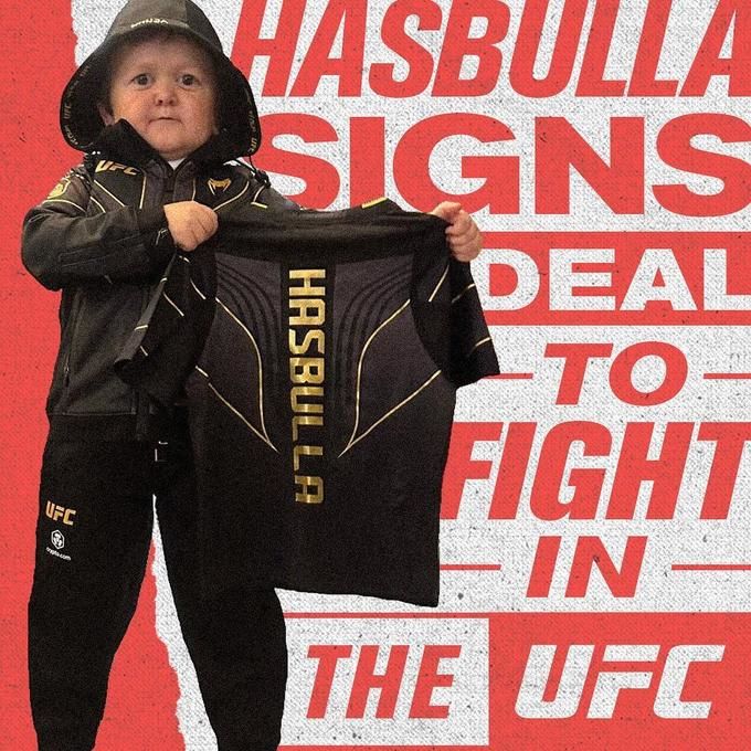 Hasbik announces signing a contract with UFC