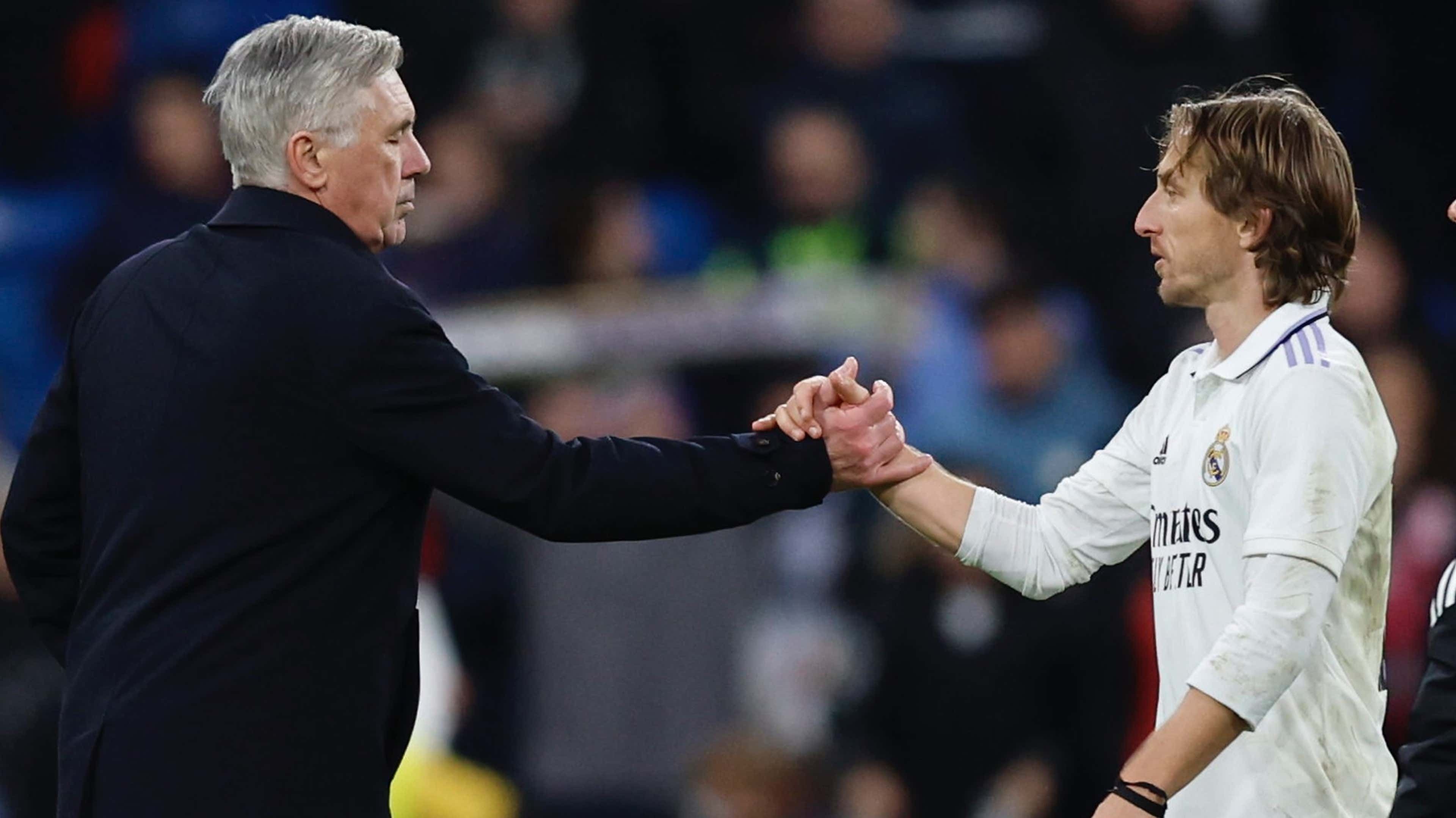 Real Madrid's Ancelotti Extends Coaching Staff Offer To Modric
