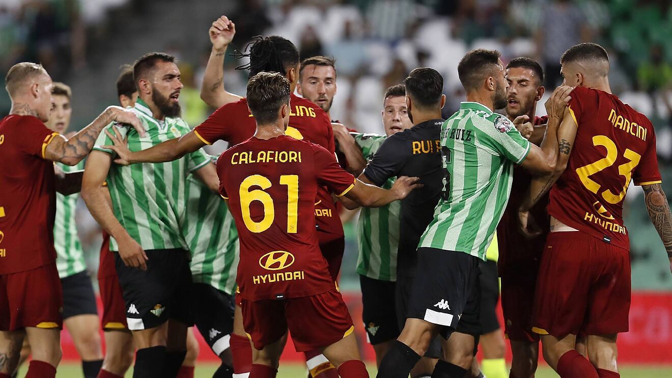 Betis and Roma tied the game in the 4th round of the group stage of Europa League