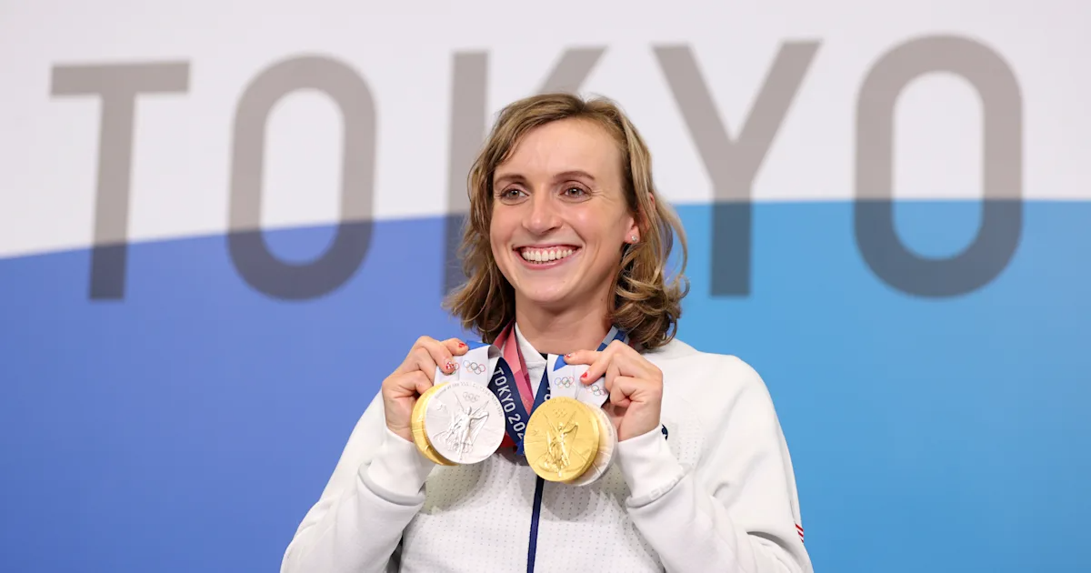 American Ledecky Repeats Michael Phelps' Record For Individual Gold Medals At World Championships