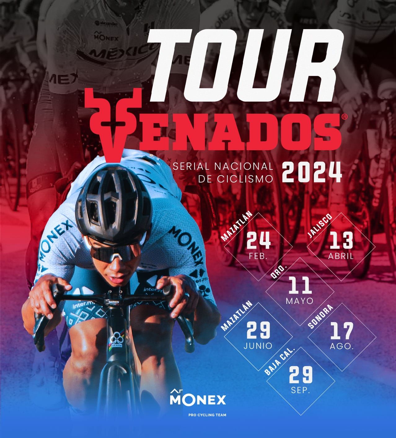 Los detalles sobre el Tour Venados Serial Nacional de Ciclismo 2024