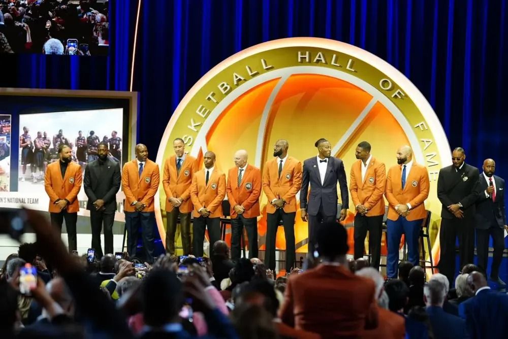 Carmelo Anthony And Dwight Howard Officially Inducted Into Basketball Hall Of Fame