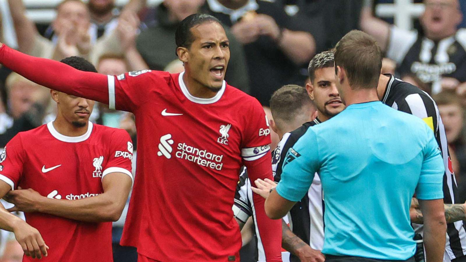 Van Dijk Comments On Penalty For Insulting Referees: I Let My Frustrations Get The Better Of Me