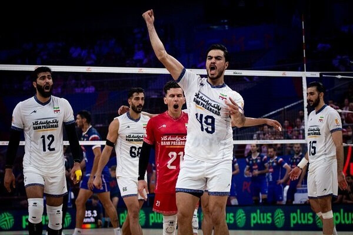 Iranian Volleyball Player Sharifi Sets World Record in Nations League Match