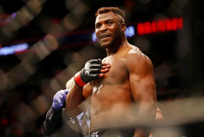 Gane's coach calls Ngannou the best heavyweight in UFC history