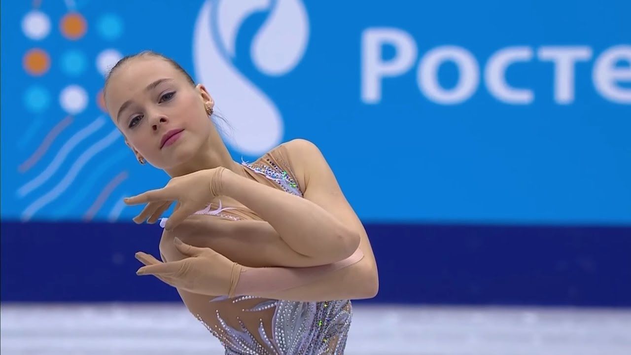 Georgian Gubanova wins the European Championship in single skating