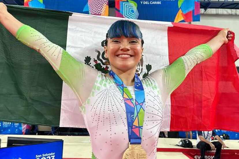 Alexa Moreno, la gran gimnasta mexicana, disfruta el proceso rumbo a París 2024