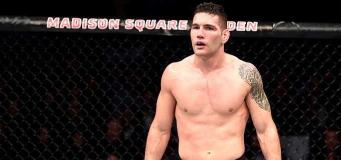 Weidman announces return to UFC after two-year absence due to broken leg