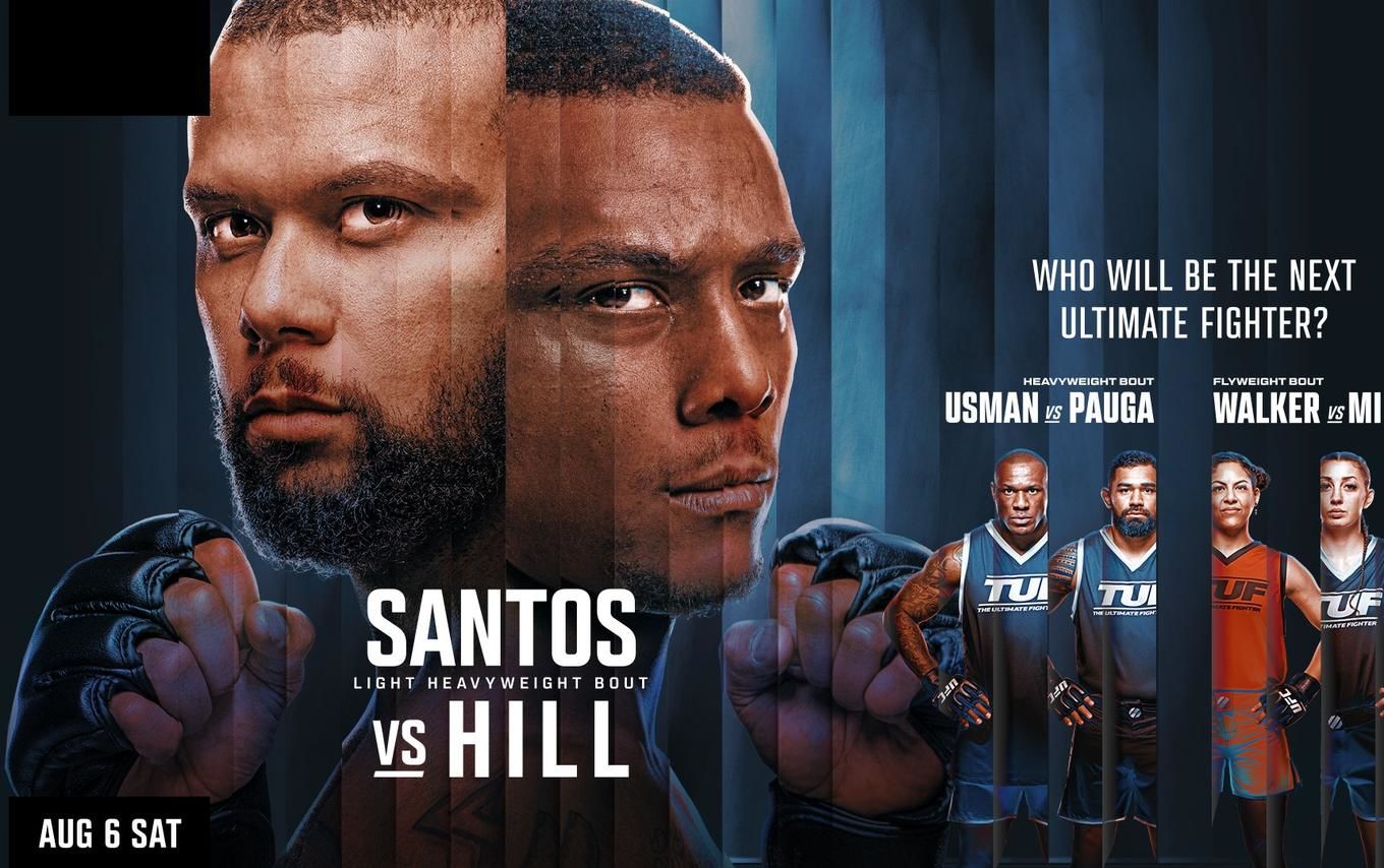 Thiago Santos vs Jamahal Hill Prediction, Betting Tips & Odds │07 AUGUST, 2022