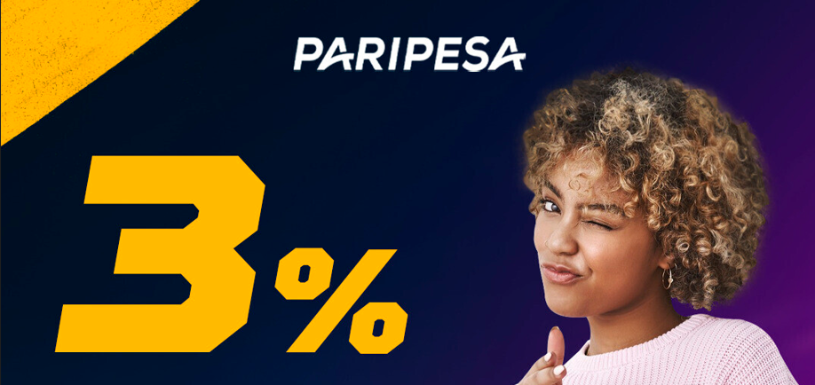 Paripesa 3% Weekly IPL Cashback Bonus up to 1000 EUR