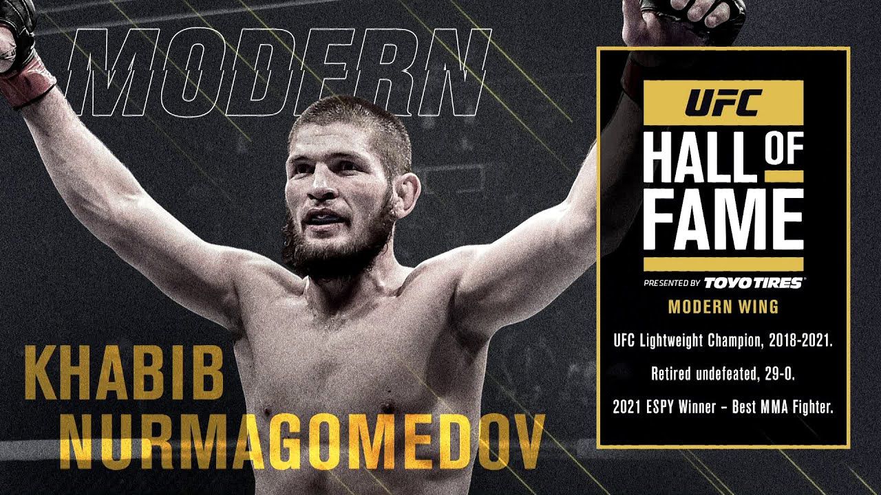 Khabib Nurmagomedov — the first Russian inducted to the UFC Hall of Fame: A recall of the Eagle's path in the strongest league