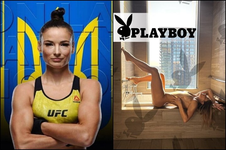 UFC fighter Moroz exposes her buttocks for a new photo shoot
