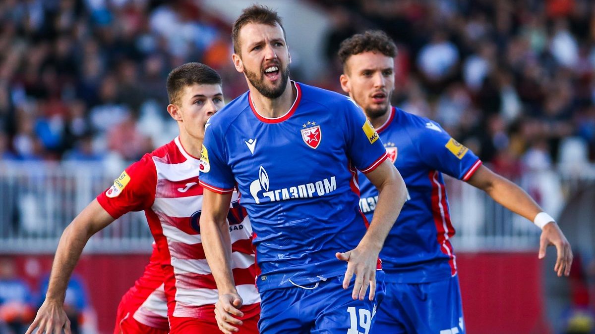 Crvena Zvezda crushed Cherchesov's Ferencvaros in the Europa League match