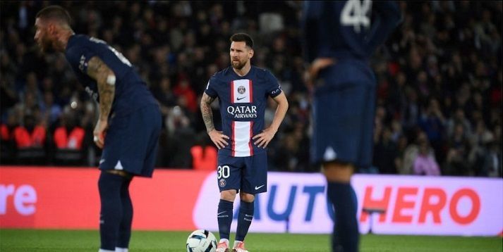 Messi's goal doesn't help PSG beat Benfica in the Champions League