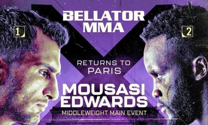 Gegard Mousasi will face Fabian Edwards on May 12 at Bellator Tournament in Paris