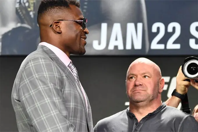 Ngannou Responds to White's Accusations: Why Are You Against Me Being Free and Happy?