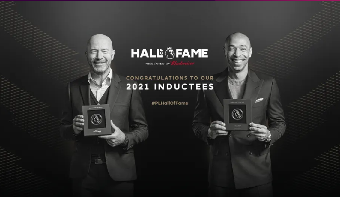 Shearer and Henry inducted into Premier League Hall of Fame