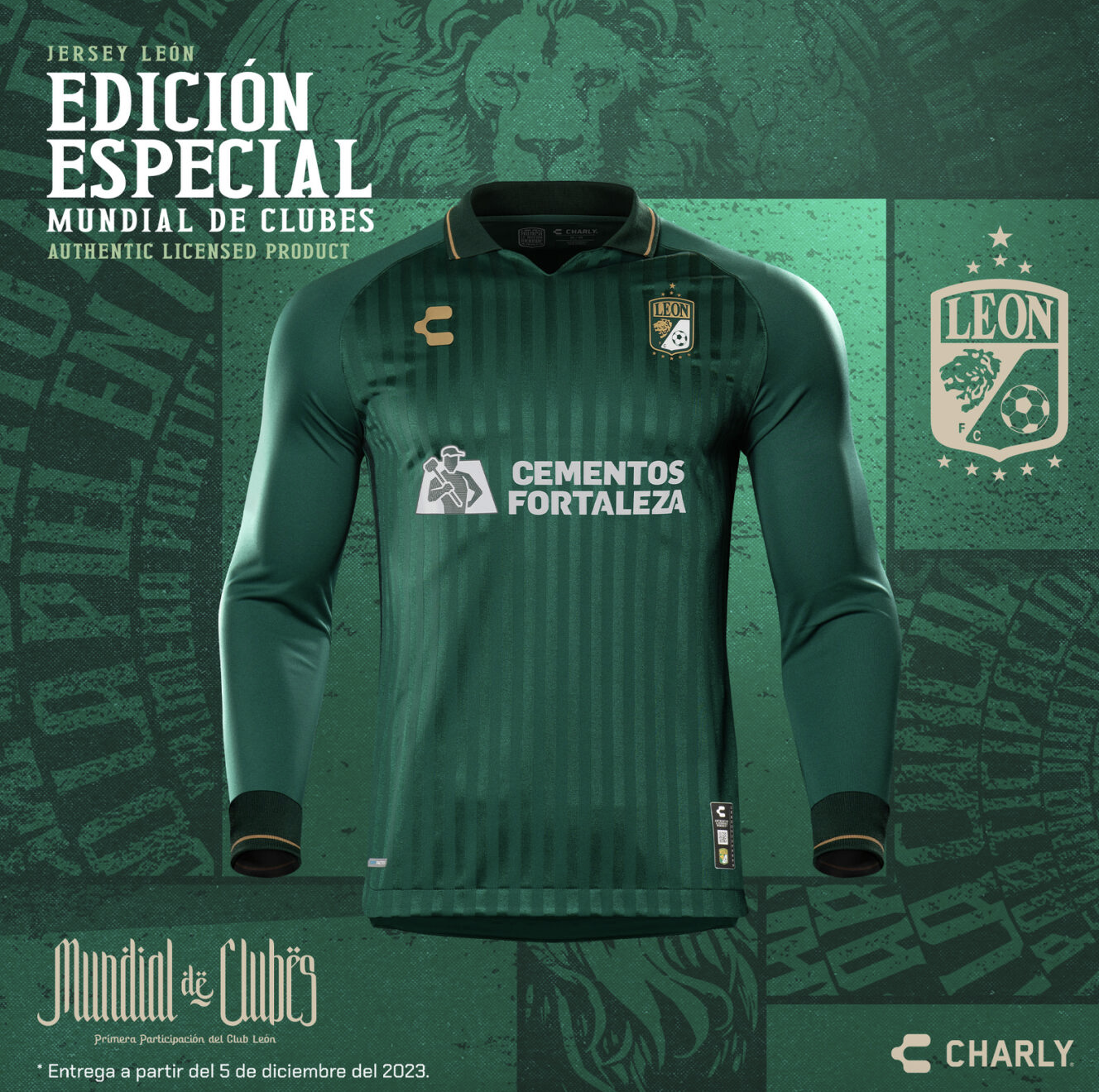 Así es la nueva camiseta conmemorativa del club mexicano León rumbo al Mundial de Clubes