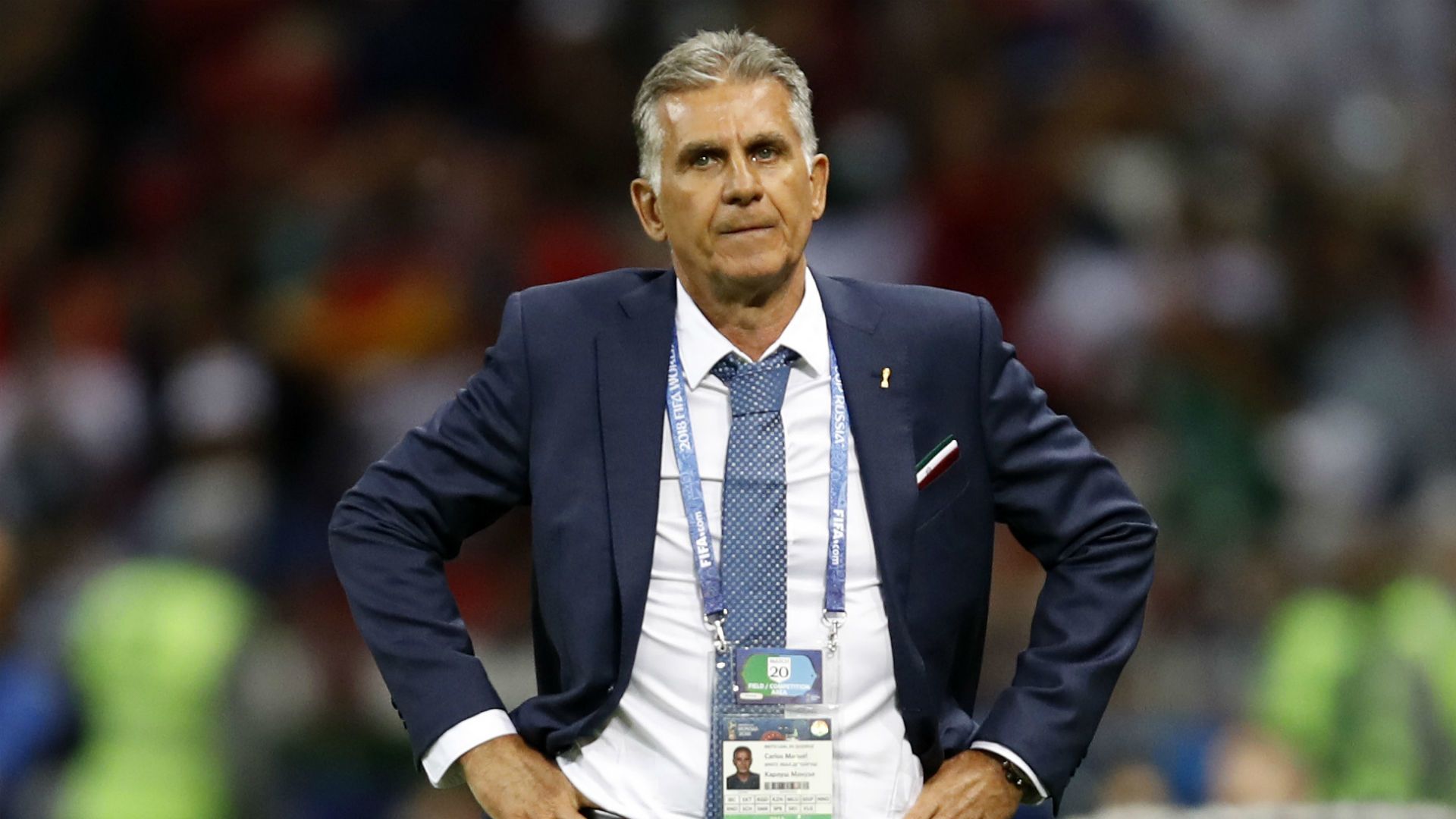 Head coach of the Iranian national team Queiroz is outraged by the question about the situation in the country