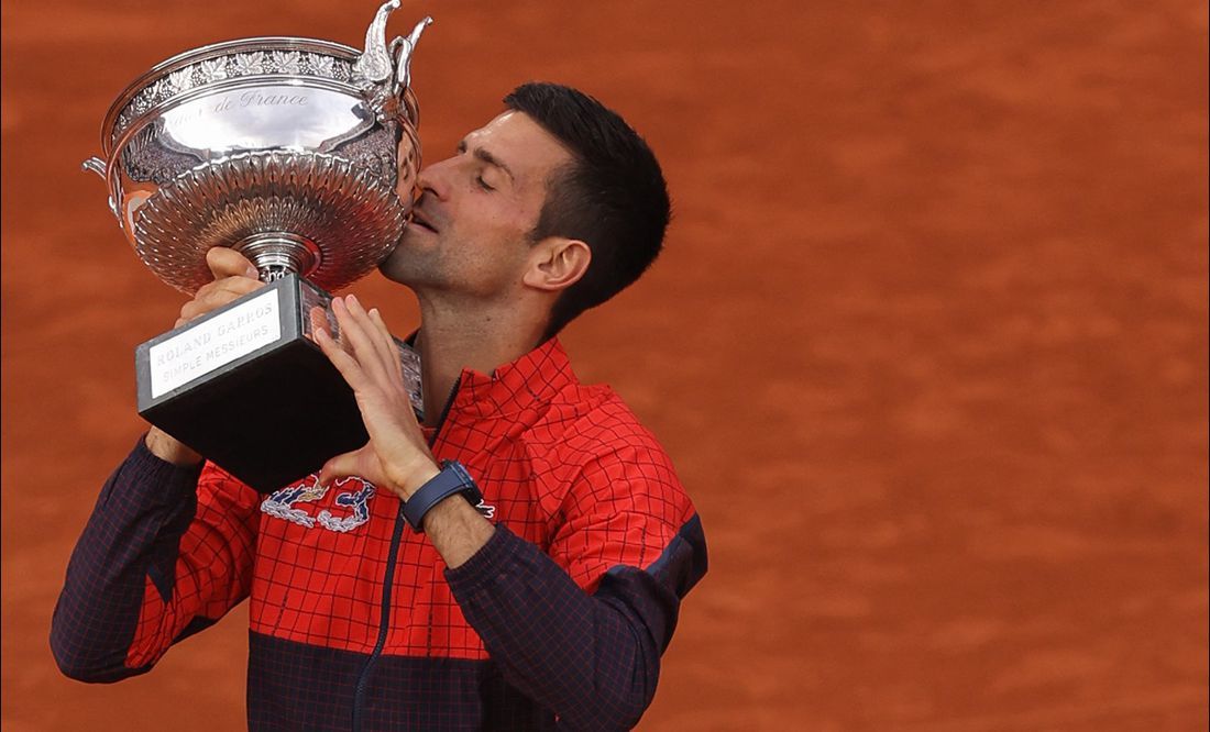 Novak Djokovic consiguió su 23° titulo de tipo Grand Slam en la final del Roland Garros