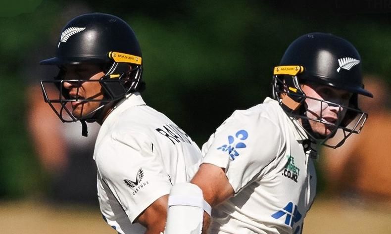 1st Test: Latham, Ravindra Score Centuries and Put New Zealand in Command