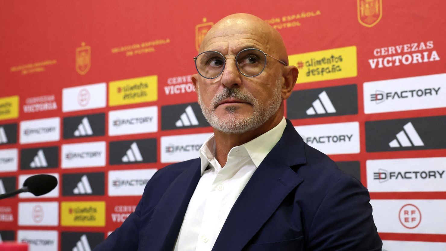 Spain's Head Coach De La Fuente Comments Team's Exit To Euro-2024 Final