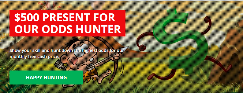 Intertops Odds Hunter Bonus