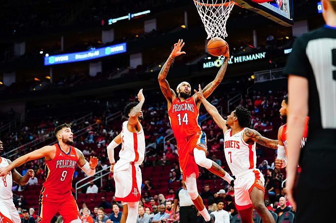 New Orleans Pelicans vs Houston Rockets. Pronóstico, apuestas y cuotas│14 de marzo de 2022